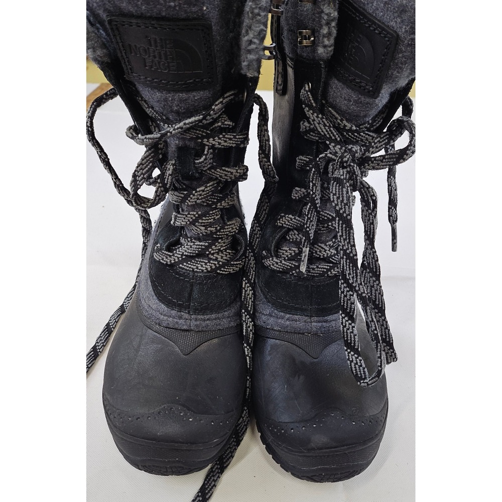 The North Face Shellista II Mid Winter Boots Black Asphalt Grey NF0A3MKR Women 5